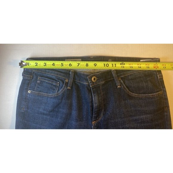 AG Adriano Goldschmied The Stevie Slim Straight Jeans Women's Sz 31R Made in USA - Picture 12 of 16
